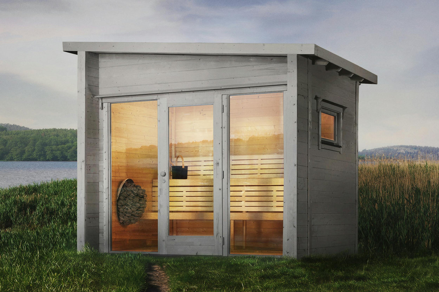 Sauna Mirja exterior garden sauna