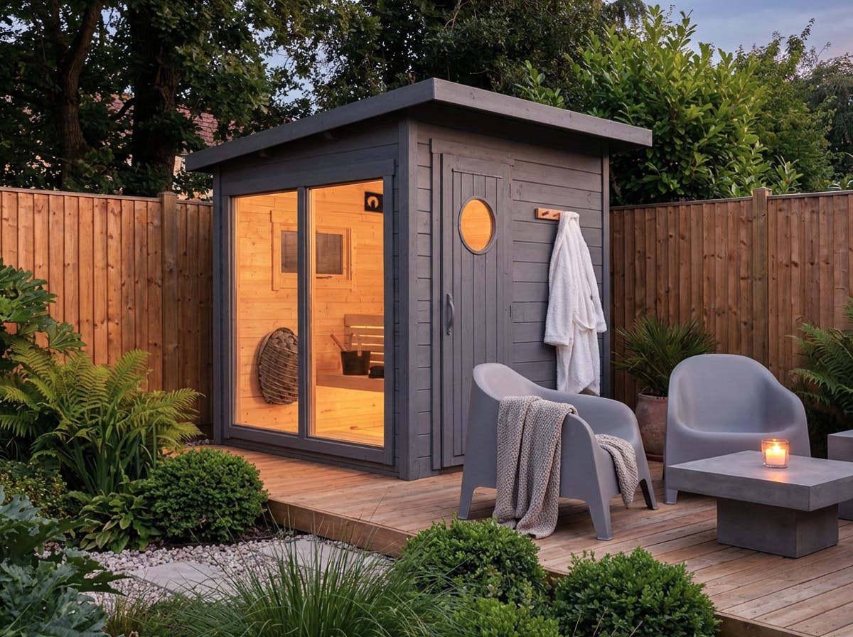 Sauna Minna Modern Garden Sauna 4-6 Person