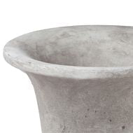 Tall Stone Effect Urn Planter in entryway