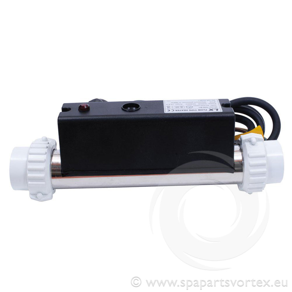 LX H30-R1 3.0kW straight 1.5 inch spa heater no sensor cable