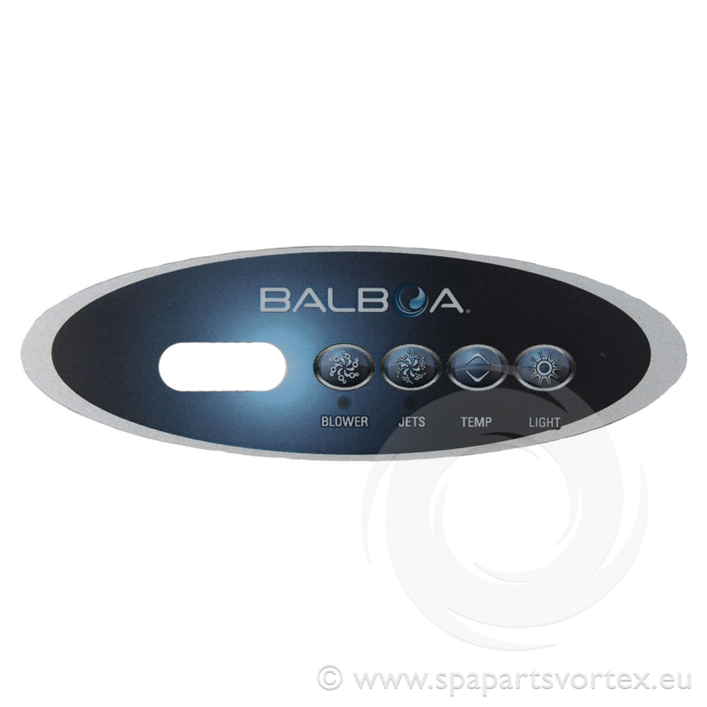 Balboa VL240 4 Button Overlay 1 Pump Air Spa Panel