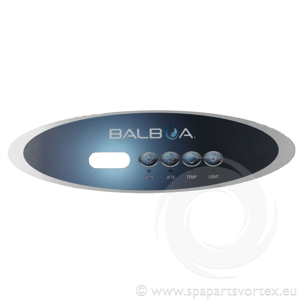 Balboa VL260 4 Button Overlay 2 Pump No Air Spa Panel