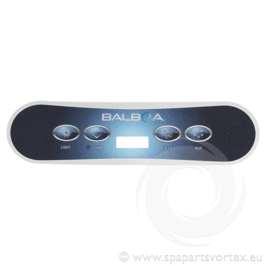 Balboa VL400 4 Button Overlay 1 Pump Aux Spa Panel