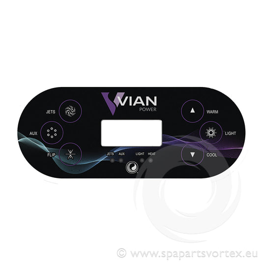 Vian Power TP600 overlay 1 pump plus aux Balboa spa part
