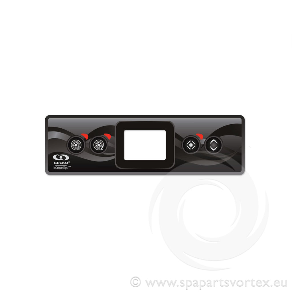 Gecko Overlay IN.K300 2 pumps spa control panel replacement