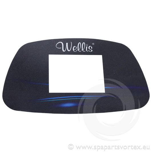 Wellis Balboa Touch Control Panel Overlay Black