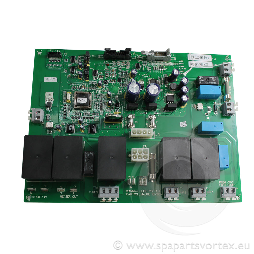 Sundance 850 and 880 NT Systems PCB 2001 3 pump circuit board