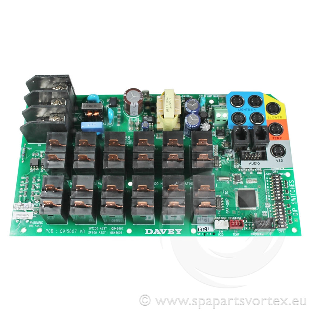 Davey Spa Power SP1200 PCB replacement control board