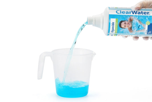 Algaecide 1L water treatment for pools and hot tubs