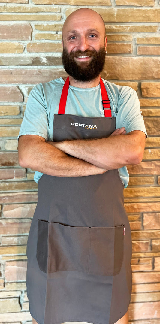 Fontana Forni Leather Cooking Apron