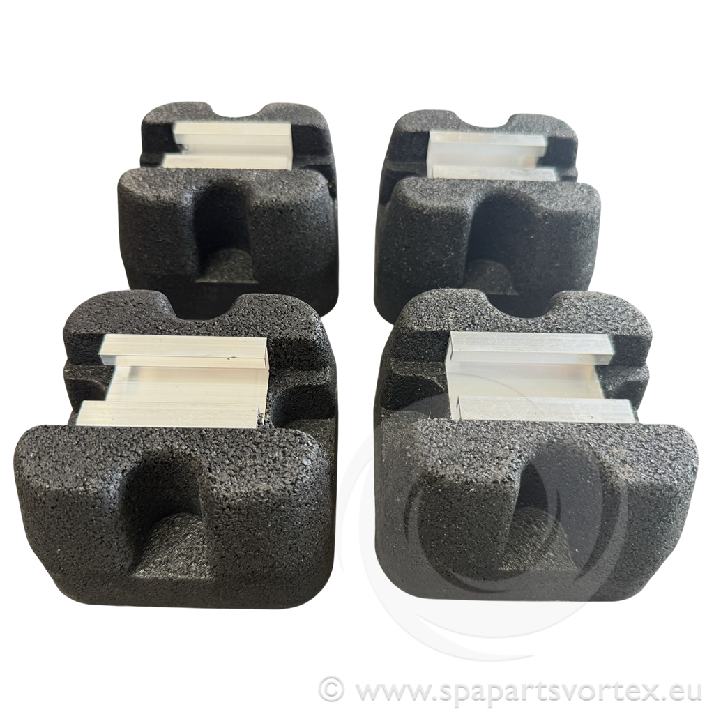 Nexus 5 heat pump feet set of 4 with mounting brackets