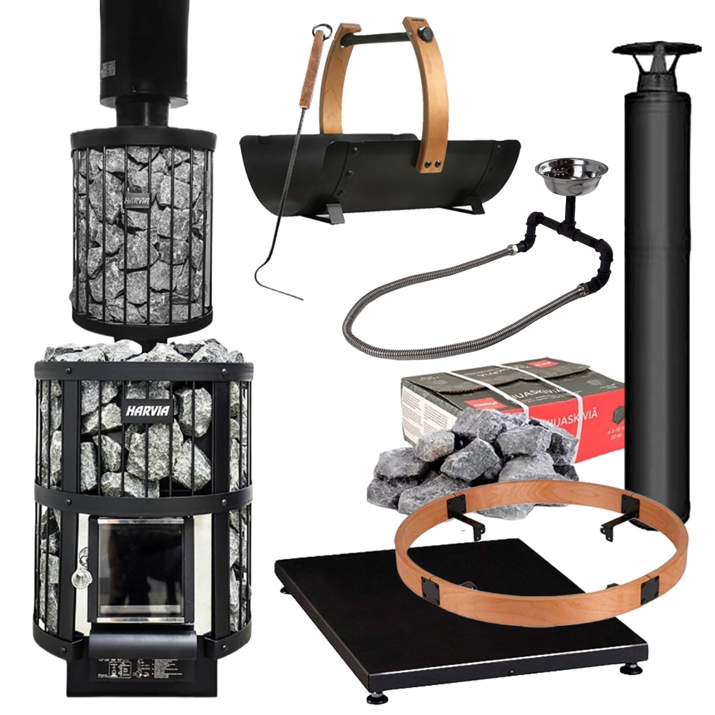 FAMILY PRO – WOOD-BURNING SAUNA KIT