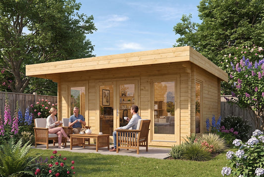 Yorick Garden Office interior workspace view