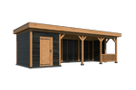 Wooden Gazebo Alfred 9.03m x 3.8m Douglas Fir