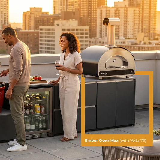 Fontana Forni Ember Oven Max Outdoor Kitchen Cabinet