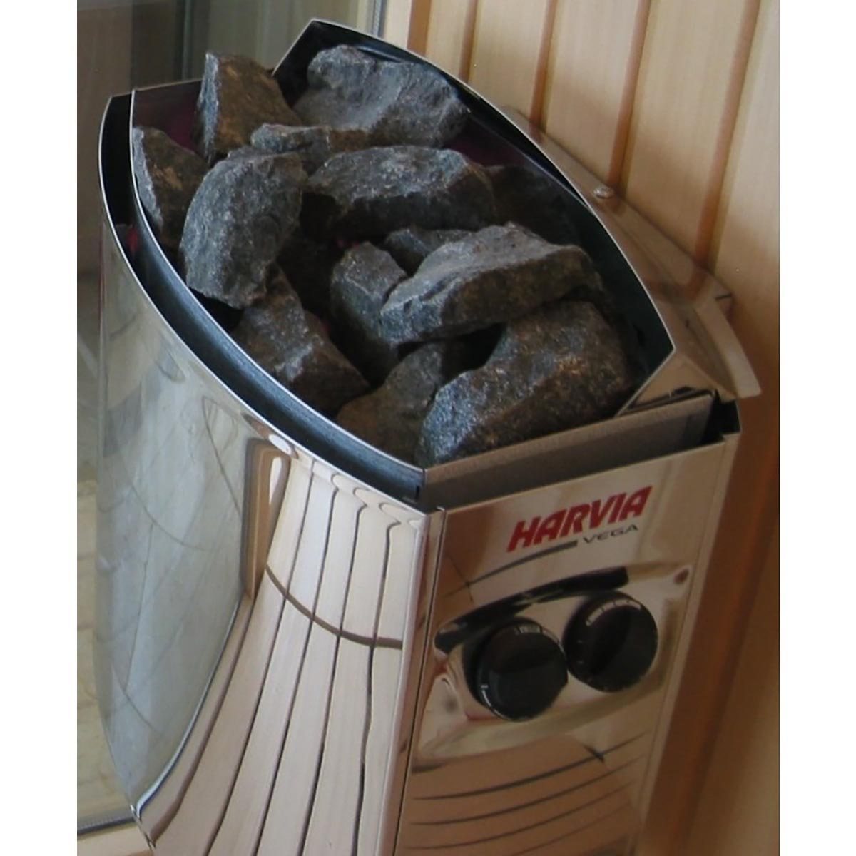 ELECTRIC SAUNA HEATER HARVIA VEGA BC45, 4,5kW, WITH BUILT-IN CONTROL