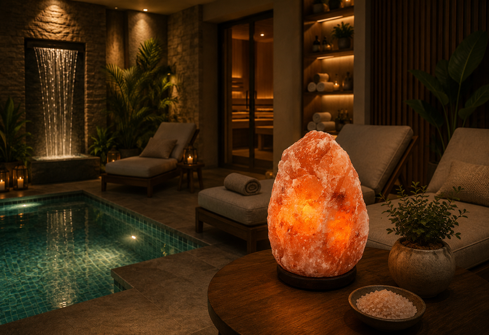 SAUFLEX HIMALAYA SALT LAMP NATURAL SHAPE 5-7 KG