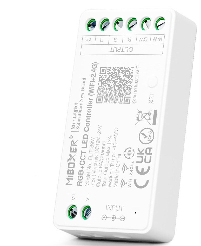 MILIGHT RGB+CCT LED CONTROLLER (WIFI+2.4G) FUT039M