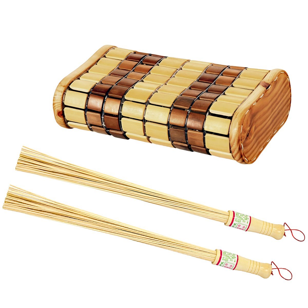 Oriental Massage Set — Bamboo Whisks (2 pcs) by Saunainter - The Warm Living UK