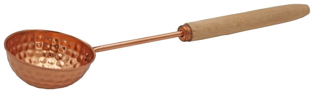 SAUNIA LADLE 48cm LACKED COPPER