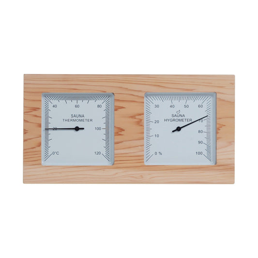 Sauflex thermo-hygrometer V-T015, cedar