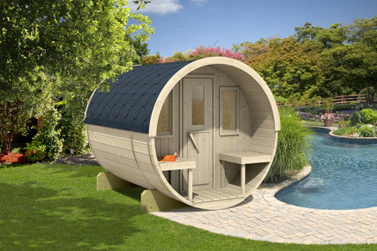 OUTDOOR SAUNA CHALET