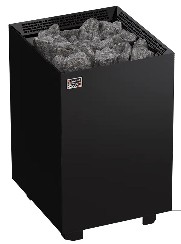 SAUNA ELECTRIC HEATER SAWO NORDEX FLOOR BLACK NRNF-150NS-BL-Z 15,0kW, WITHOUT CONTROL UNIT