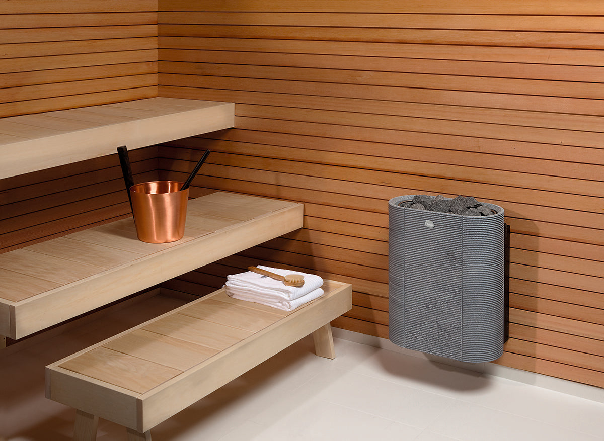 ELECTRIC SAUNA HEATERS TULIKIVI ROUTA D SS1255D, 4,5kW, WITHOUT CONTROL UNIT