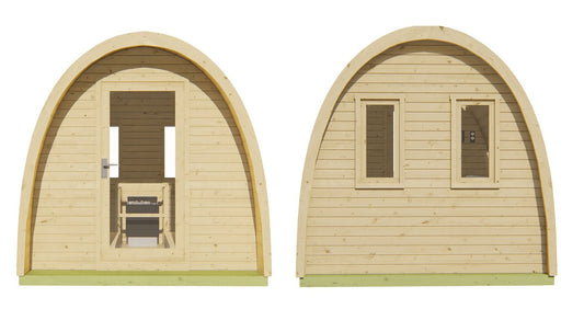 Tolva sauna pod (Spruce) - 2.25 x 2.6m