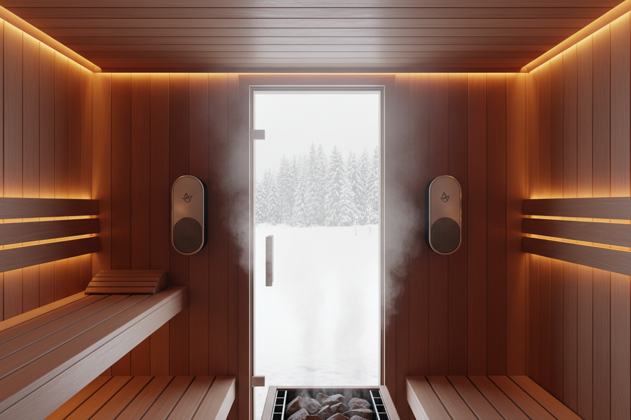 Sauna Audio Speakers