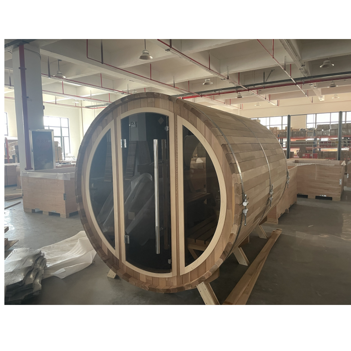 SAUNAONES® Barrel Sauna Serenity Nature Air 9