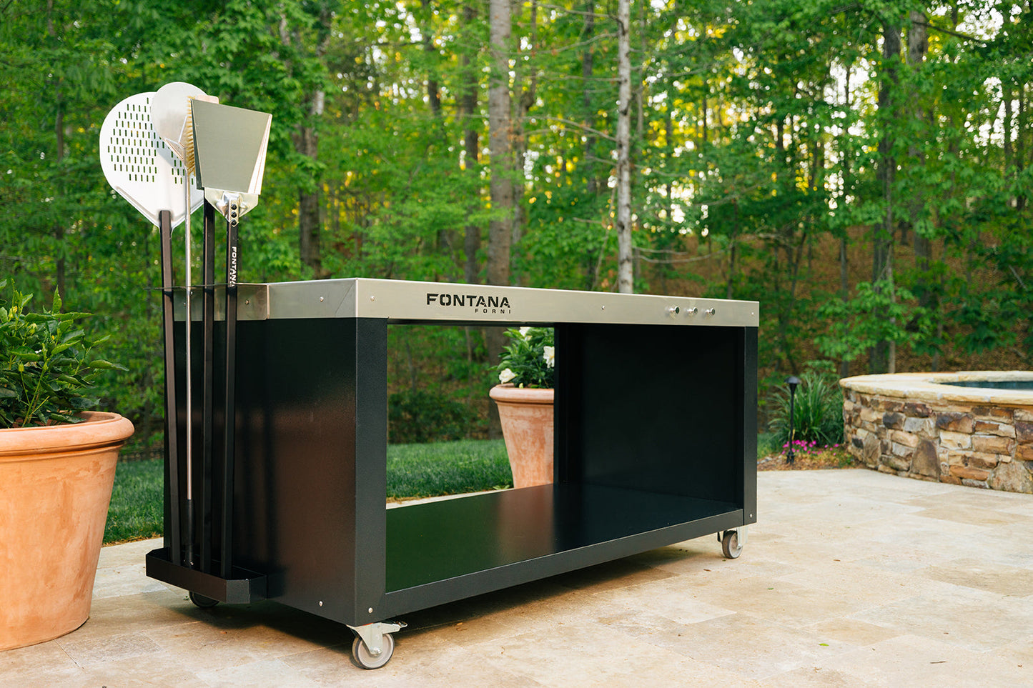 Fontana Portable Pizza Prep Desk