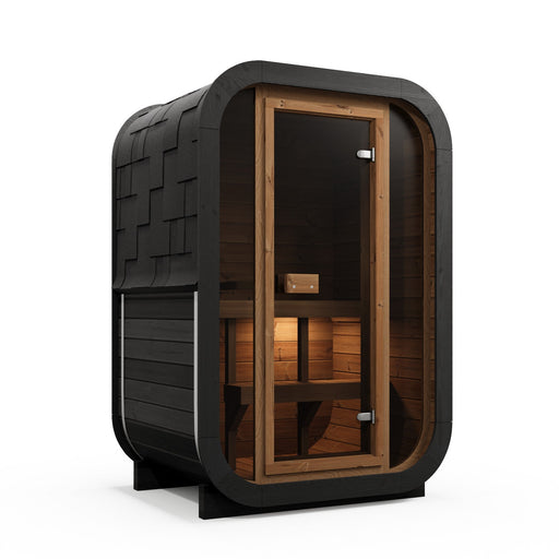 SaunaSupply ULLA Thermowood Outdoor Sauna (Custom Door) - 2 Person