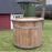1-2 Person Round Cold Plunge Tub