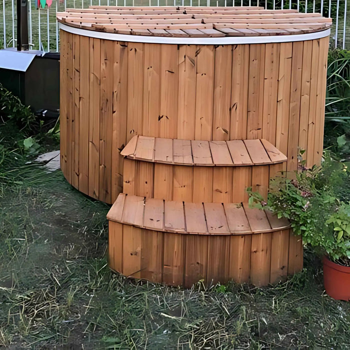 1-2 Person Round Cold Plunge Tub