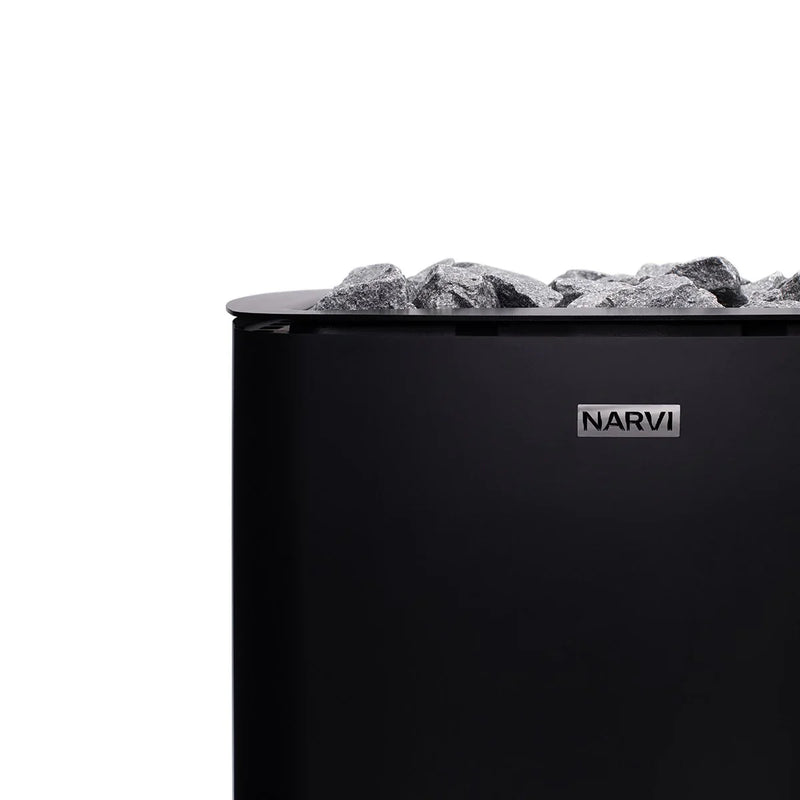 Narvi Black 16, 20, 24 Wood Burning Sauna Heater