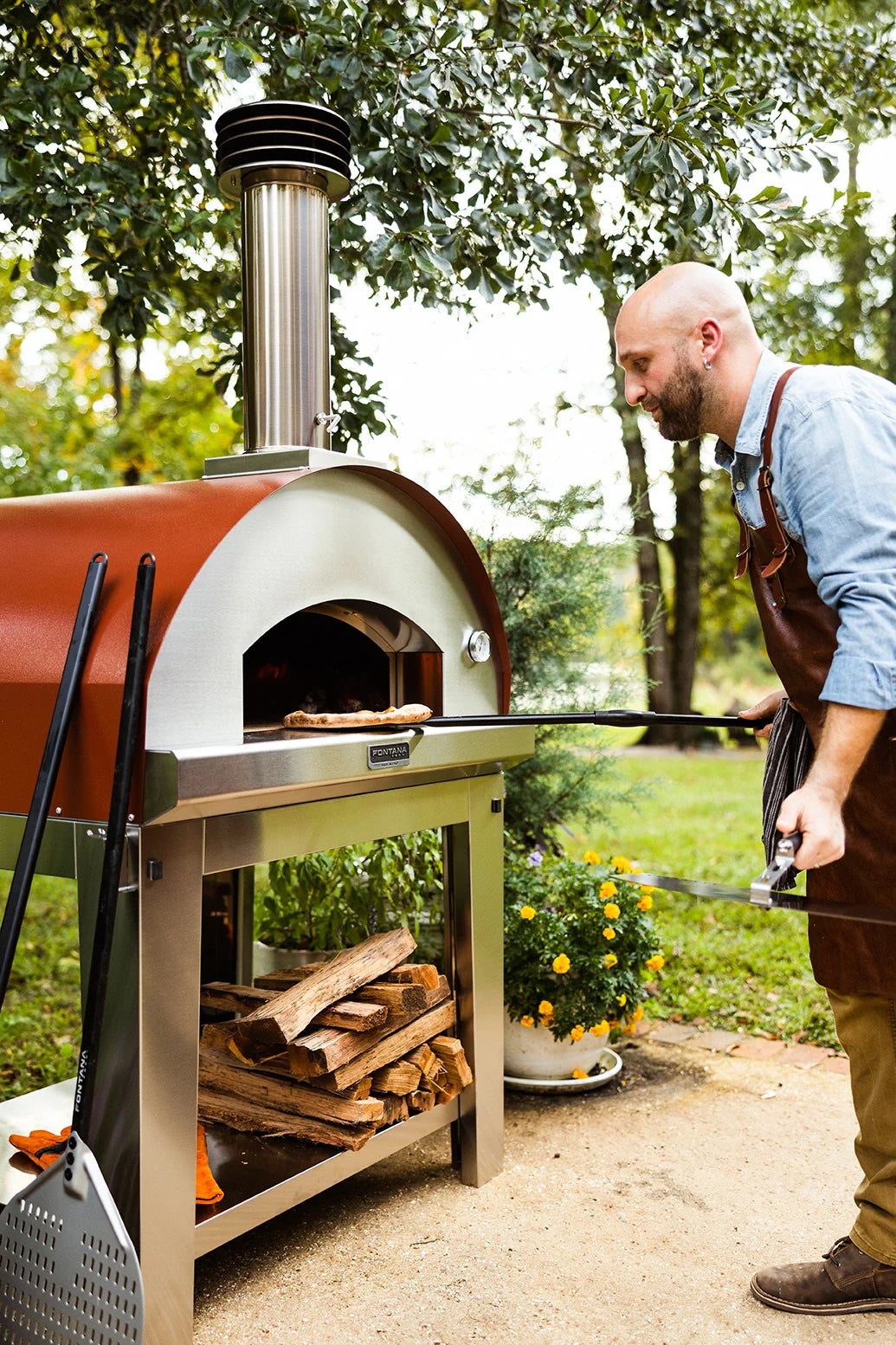 Fontana Marinara Wood-Fired Countertop Pizza Oven