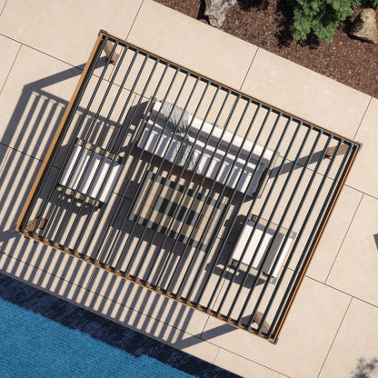 Mirador Takasho Pergola — 10'×13' | Cherry Oak