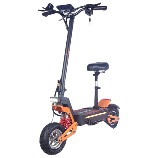 TOURSOR X5-60 Dual Motor Electric Scooter with Seat, 60V 38Ah Battery, 11-Inch Tires