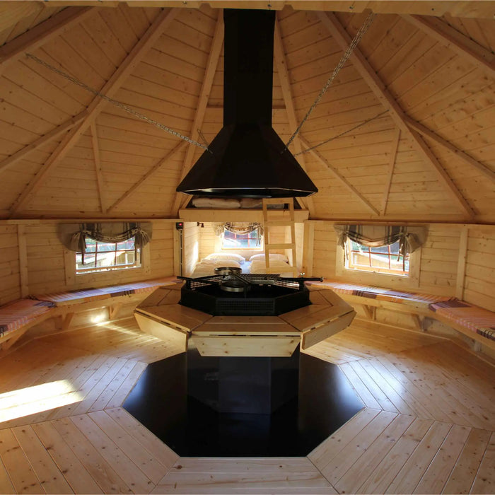 16 Person Grill Cabin