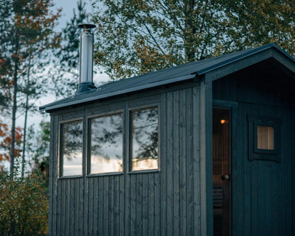 Sauna Timo Glass Door and Windows
