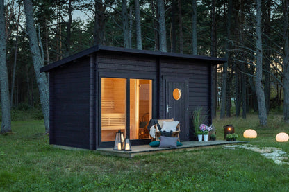 Sauna Kivi changing room area