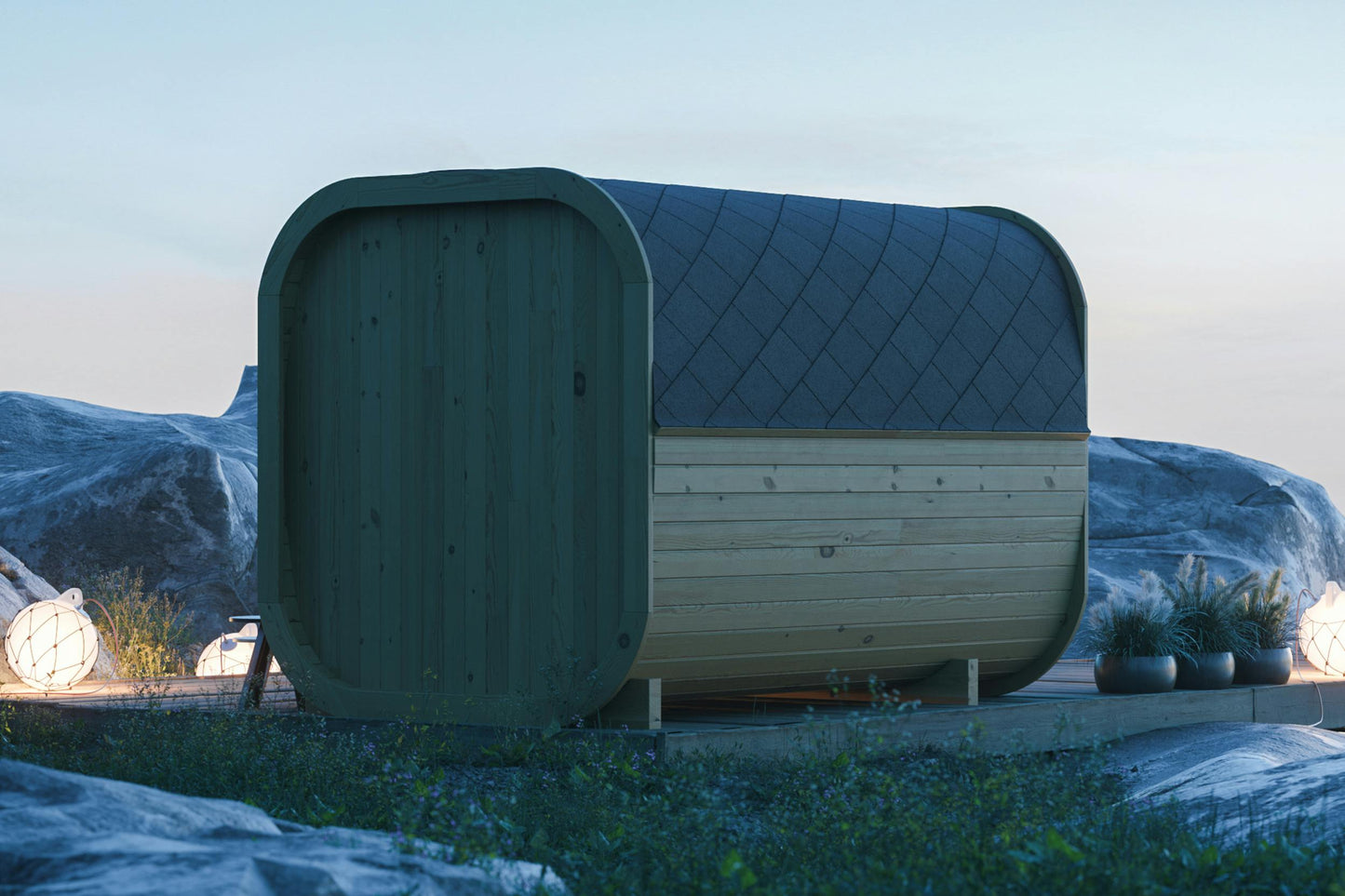 Sauna Jorvik 5.9m² Garden Sauna 4-6 Person