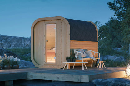 Sauna Selvik 4.6m² Garden Sauna 3-4 Person
