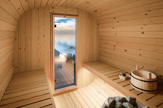 Sauna Selvik 4.6m² Garden Sauna 3-4 Person