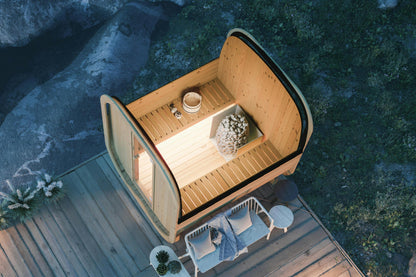 Sauna Selvik 4.6m² Garden Sauna 3-4 Person