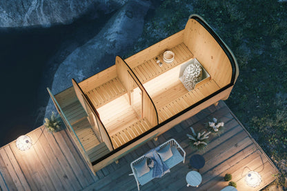 Polhus Sauna Husavik 8.4m² – Garden Sauna for 4-6 People