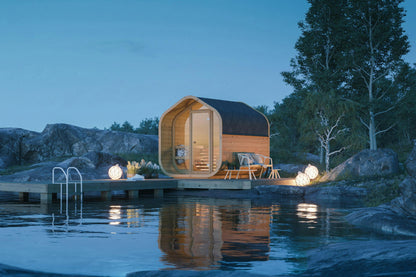 Polhus Sauna Grindavik 6.5m² – Garden Sauna for 4-6 People