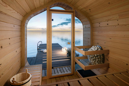 Polhus Sauna Grindavik 6.5m² – Garden Sauna for 4-6 People