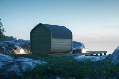 Polhus Sauna Grindavik 6.5m² – Garden Sauna for 4-6 People